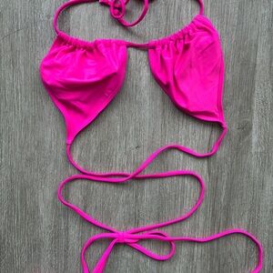 SHEIN Hot Pink Bikini